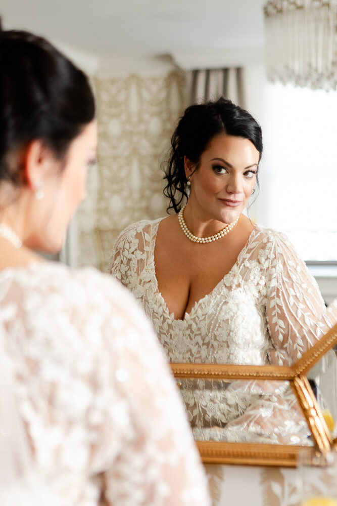 Bride Getting Ready at the Omni William Penn Pittsburgh