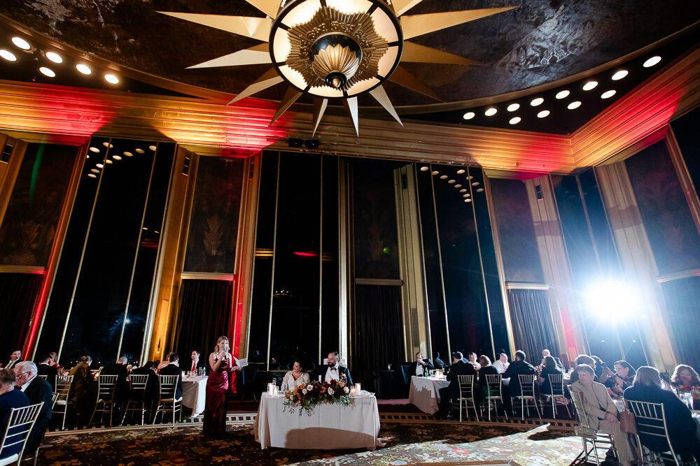 Maid of Honor Speech at the Urban Room at the Omni William Penn Pittsburgh