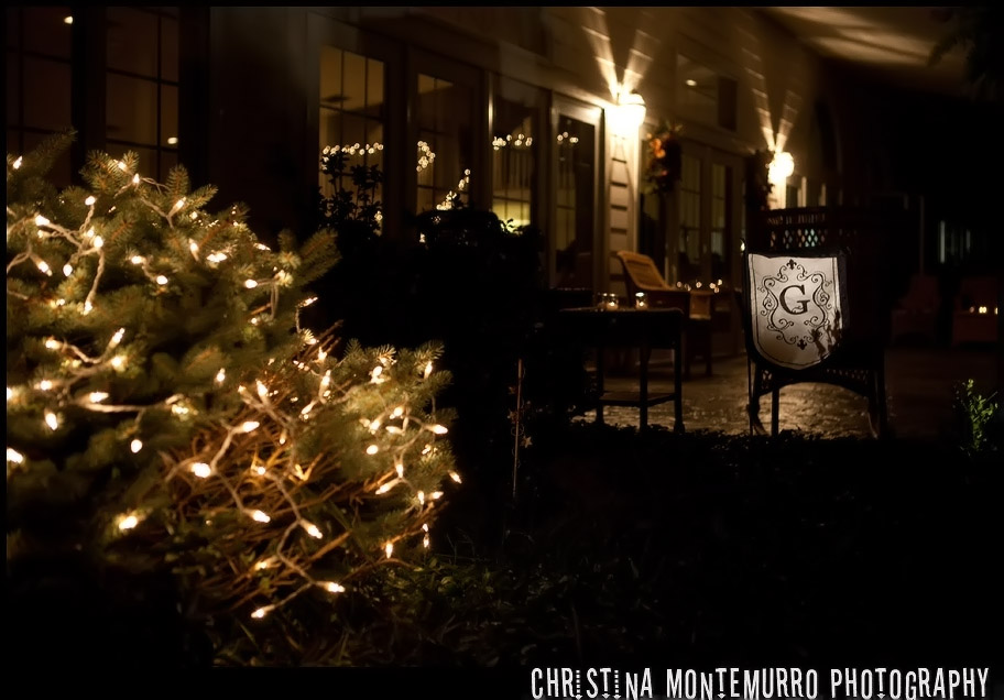 Greystone Fields Wedding Photography Pittsburgh - Exterior - Night
