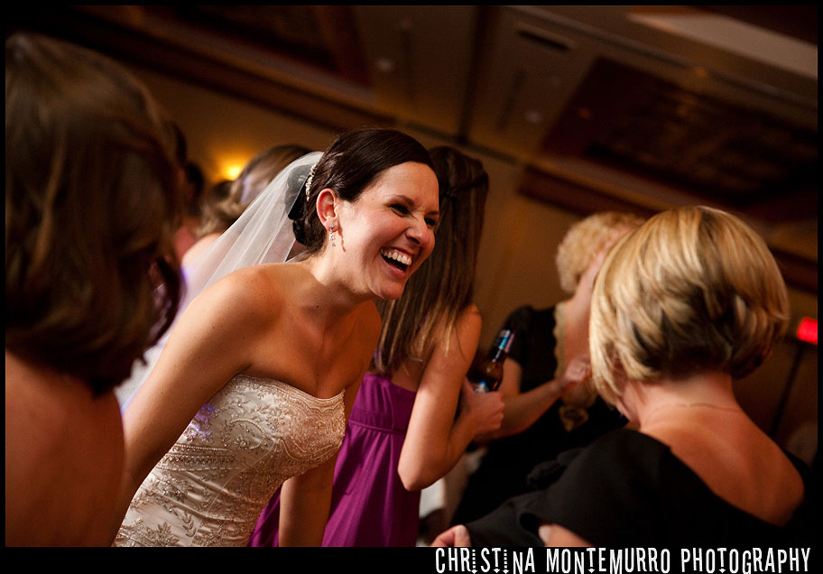 Holiday Inn Oakland Pittsburgh Wedding Photography - Reception - Dancing Bride