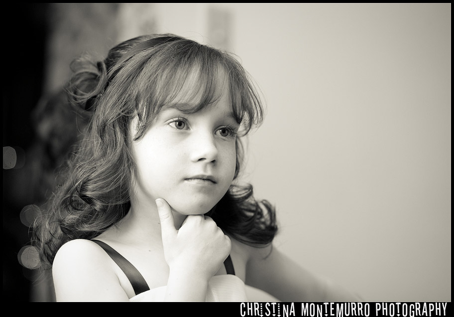 Pittsburgh Wedding Photographer - Flower Girl Portrait