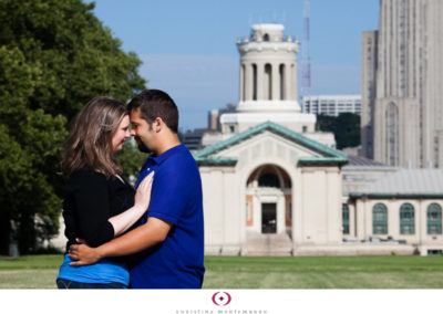 Jessica & Henry’s engagement session at Carnegie Mellon and Pitt