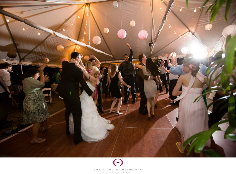 Phipps Conservatory Outdoor Garden Wedding Reception