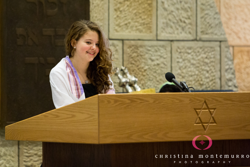 Pittsburgh Bat Mitzvah Photography Temple Ohav Shalom Allison Pa