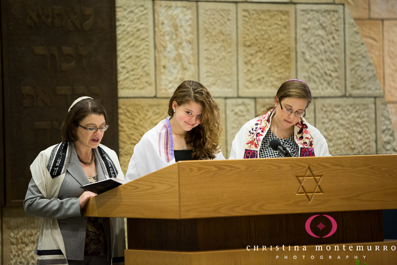 Pittsburgh Bat Mitzvah Photography Temple Ohav Shalom Allison Pa