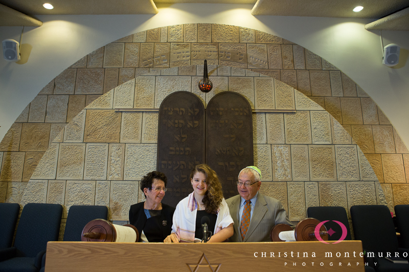 Pittsburgh Bat Mitzvah Photography Temple Ohav Shalom Allison Pa