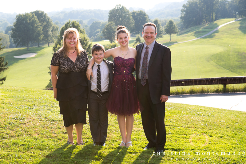 Pittsburgh Bat Mitzvah Photography Temple Ohav Shalom Wildwood Golf Club