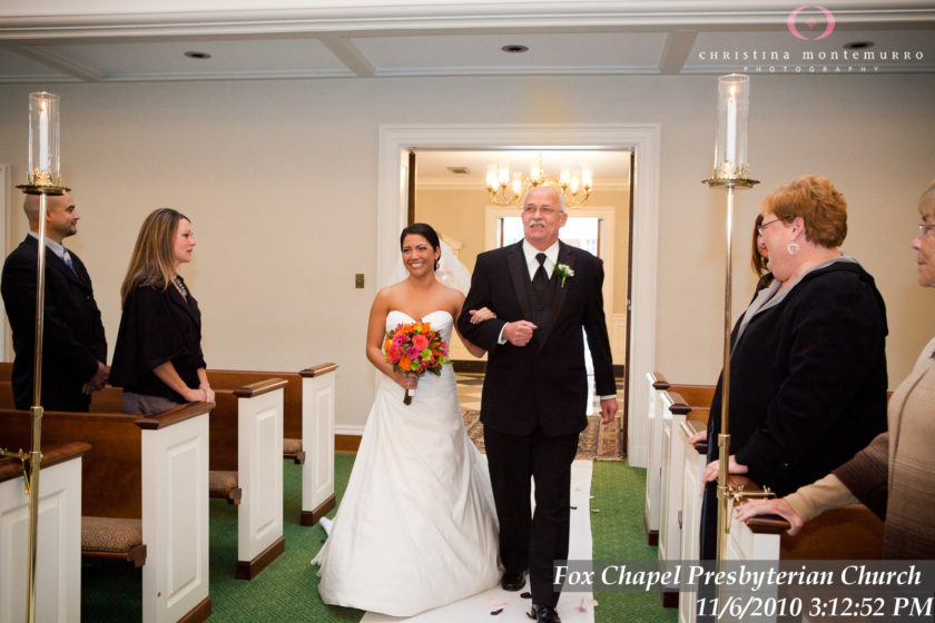 Fox Chapel Presbyterian Church Pittsburgh Wedding Photography