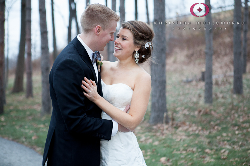 Bride Groom Portraits Cranberry Woods Pittsburgh Wedding Photography