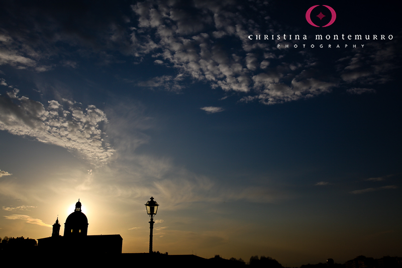 Sunset in Florence, Italy