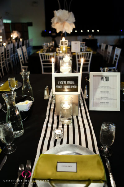 Black and White Wedding Reception Details DIY Paper Flower Centerpieces Edgewood Club Pittsburgh Wedding Photography