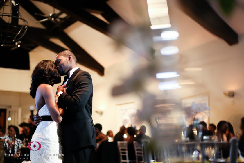 First Dance at the Edgewood Club Pittsburgh Wedding Photography
