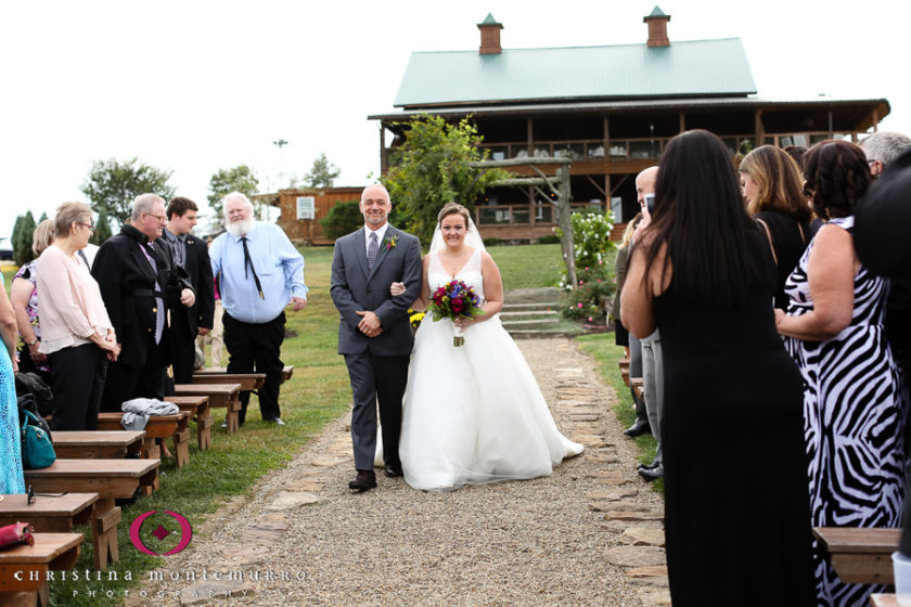 Lingrow Farms Wedding Ceremony Pittsburgh Wedding Photography