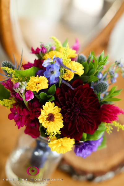Bridal Bouquet Fall ColorsLingrow Farms Wedding Pittsburgh Wedding Photography-5
