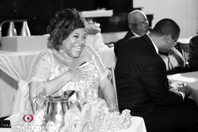 Laughing bride at Edgewood Club Pittsburgh Wedding Photography