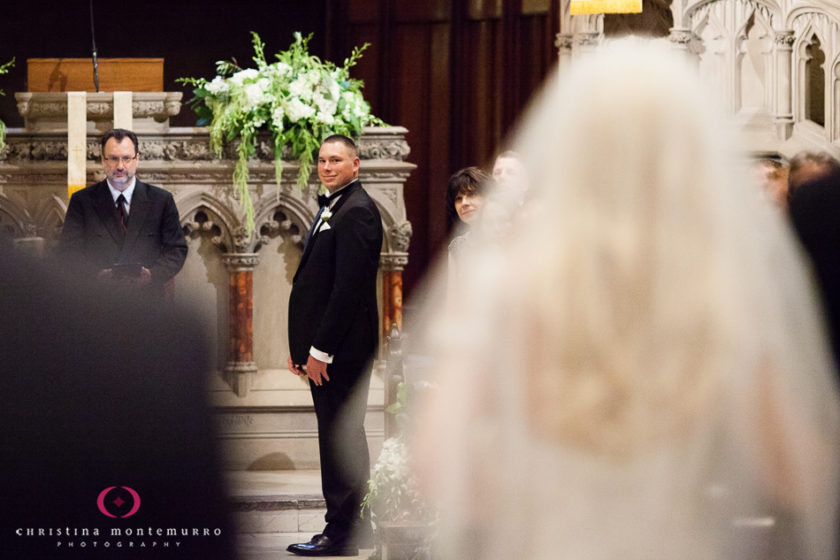 First Presbyterian Church Wedding Ceremony Pittsburgh Wedding Photographer