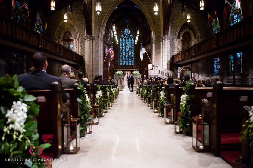 First Presbyterian Church Wedding Ceremony Pittsburgh Wedding Photographer