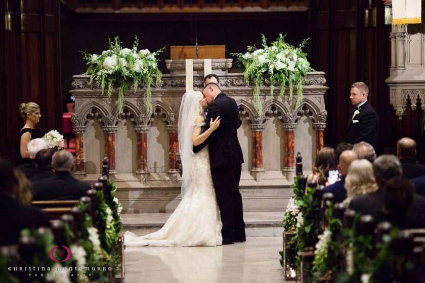 First Presbyterian Church Wedding Ceremony Pittsburgh Wedding Photographer