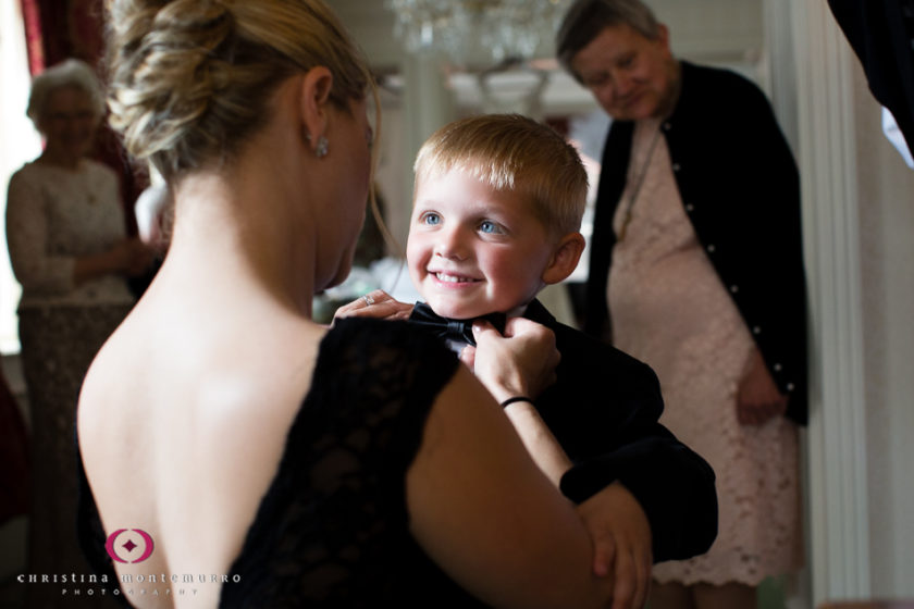 Ring Bearer at Omni William Penn Hotel Pittsburgh Wedding Photography