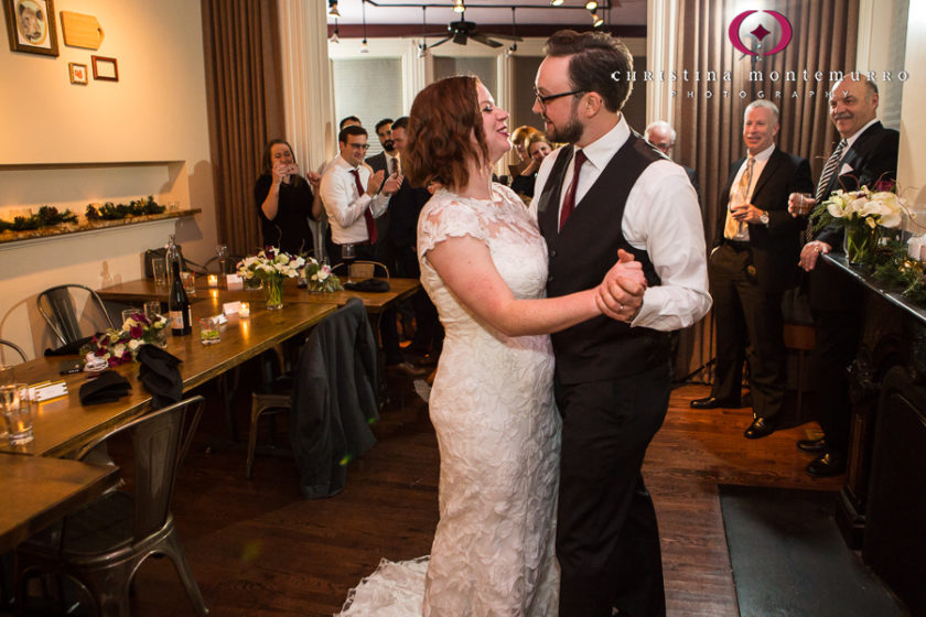 Piccolo Forno Intimate Wedding First Dance