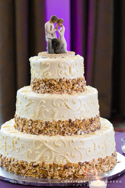 Prantl's Burnt Almond Torte Wedding Cake