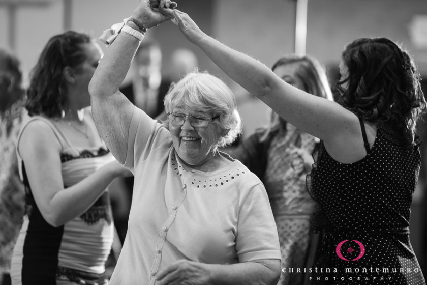 Guests Dancing at Wedding Reception