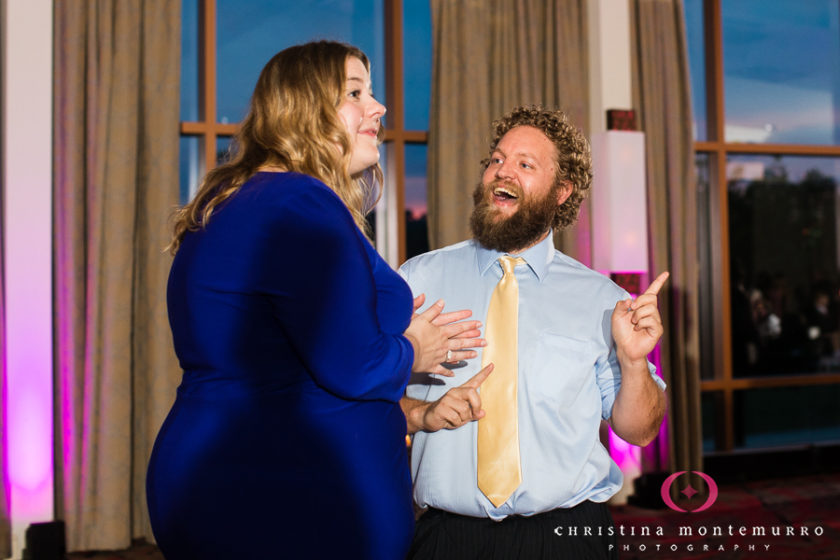 Guests Dancing at Wedding Reception