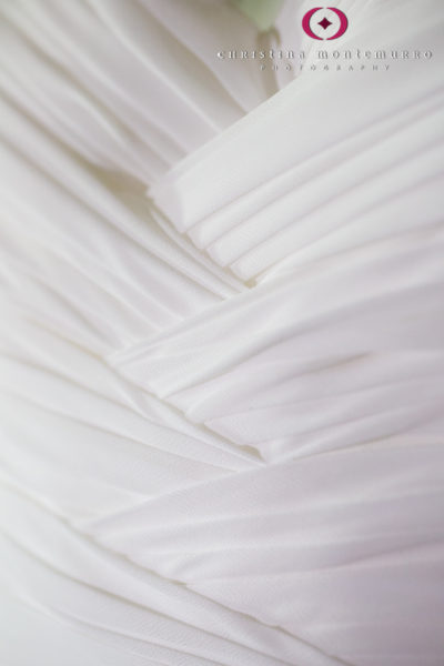 Wedding dress detail