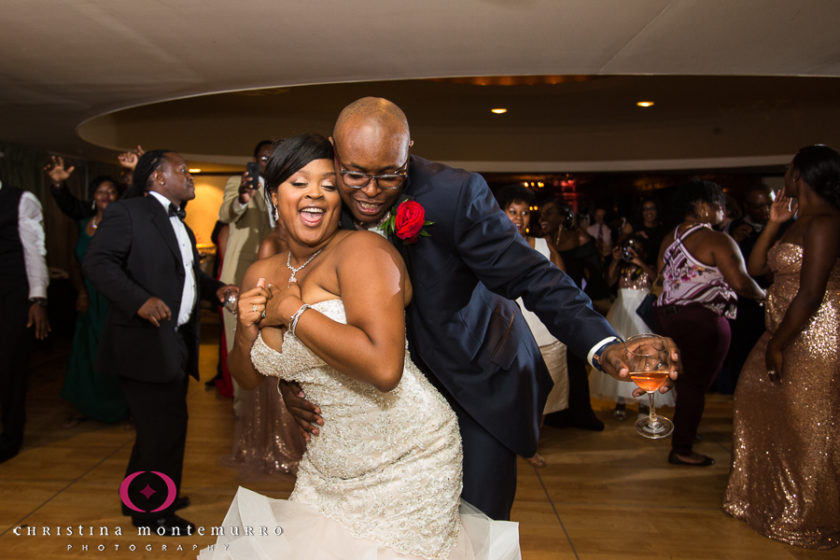Bride and Groom Dancing Bob and Delores Hope Room