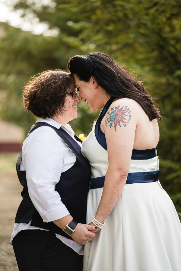 Same Sex Couple Before their Wedding