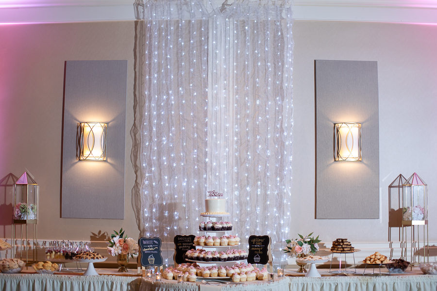 Cupcake and Cookie Table at the Chadwick