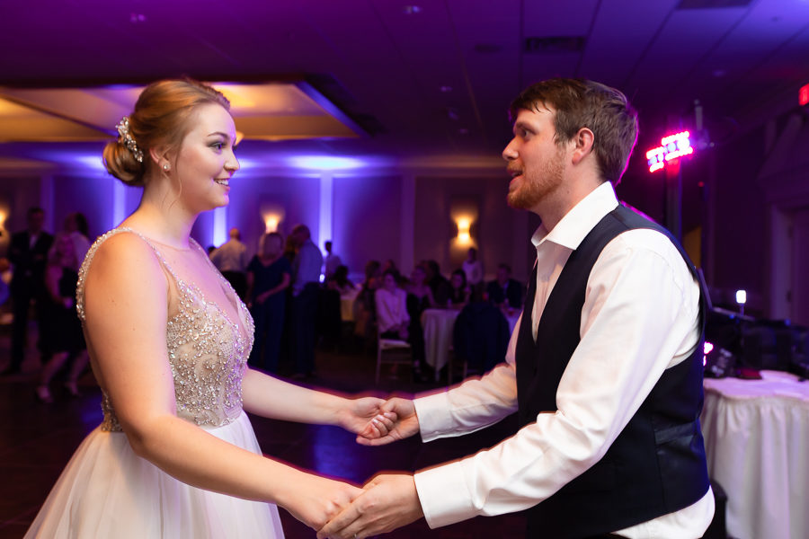 Bride and Groom Dancing at the Chadwick