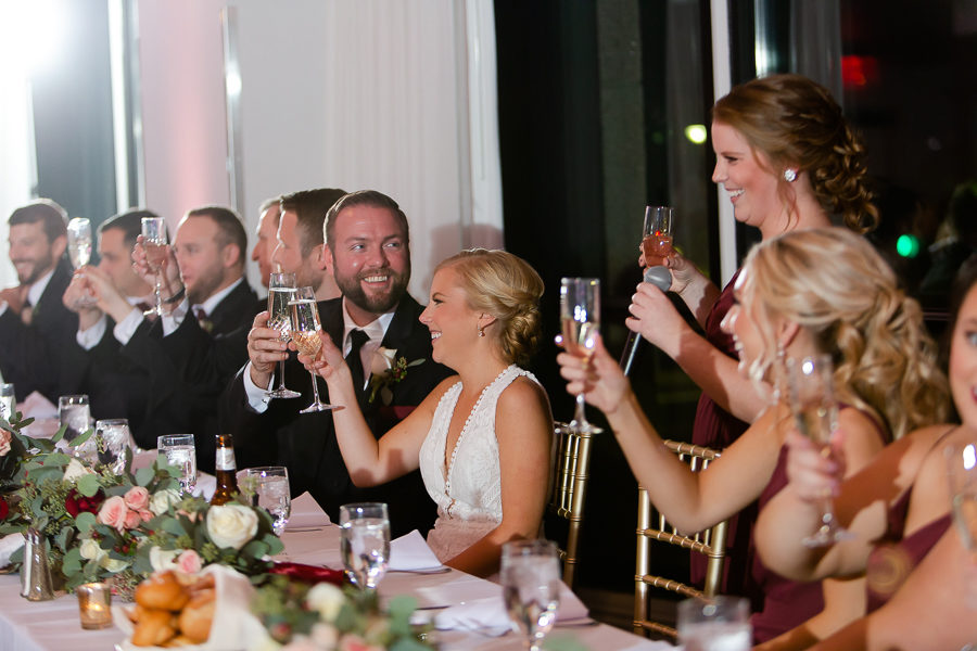 Speeches at Renaissance Pittsburgh Wedding